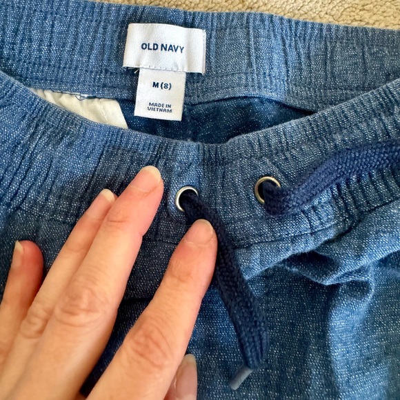 Two pairs boys pants. Size 8, brand: Old Navy, new. Jogger pants for boys. New - Picture 5 of 9